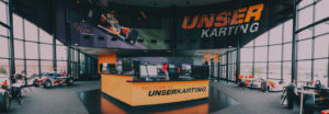 lobby of unser karting & events